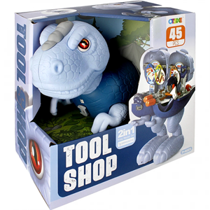 جعبه ابزار دایناسور 45 تکه DINO TOOL SHOP 45 pcs_اسباب بازی مشاغل